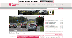 Desktop Screenshot of 24kurier.pl